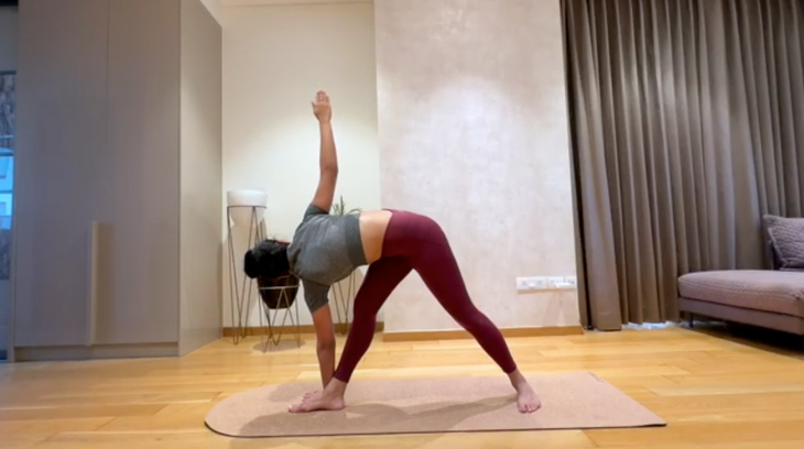 Revolved Triangle Pose